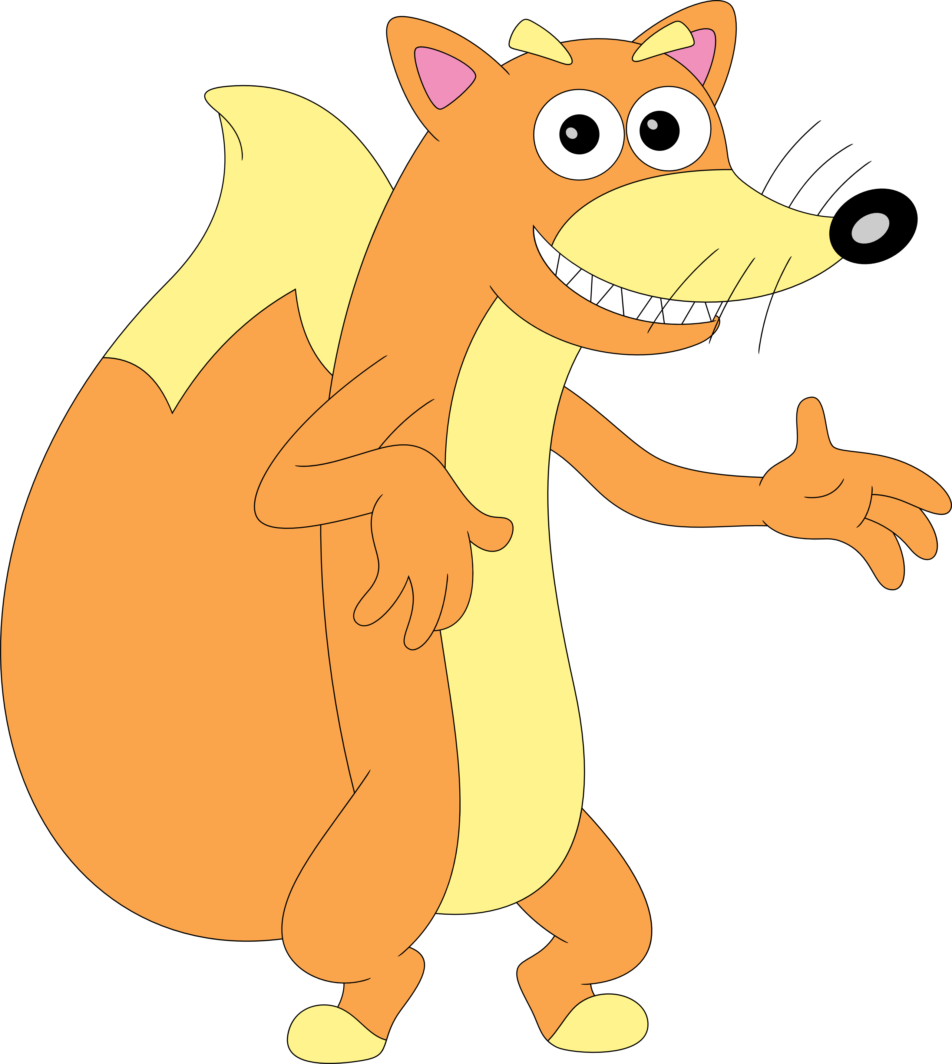 Swiper the unmasked fox has returned by Porygon2z on DeviantArt