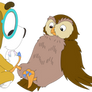 Pedicures for their bird friends