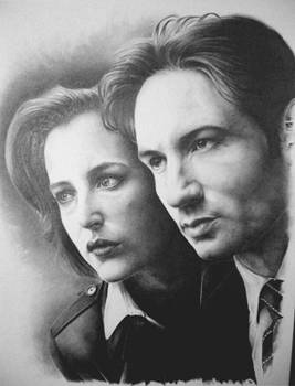 Mulder + Scully