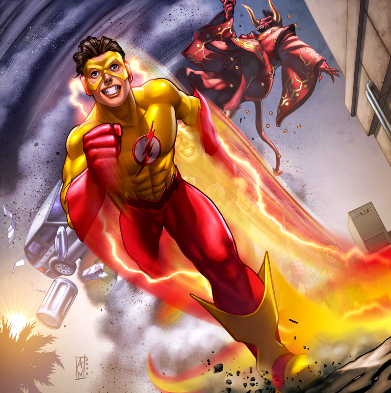 Kid Flash by AdmiraWijaya on DeviantArt