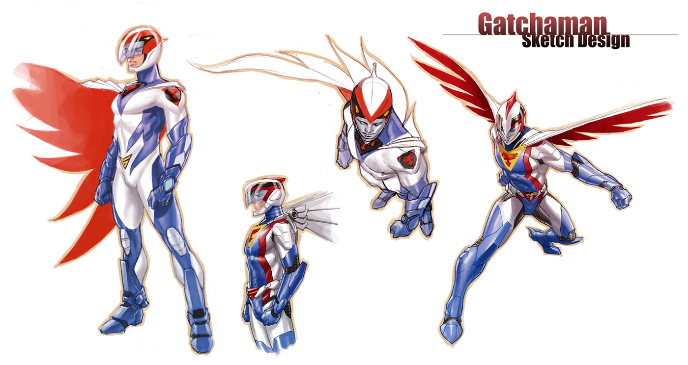 Gatchaman Deviantart Gatchaman by AdmiraWijaya on DeviantArt