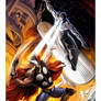 THOR VS SILVER SURVER