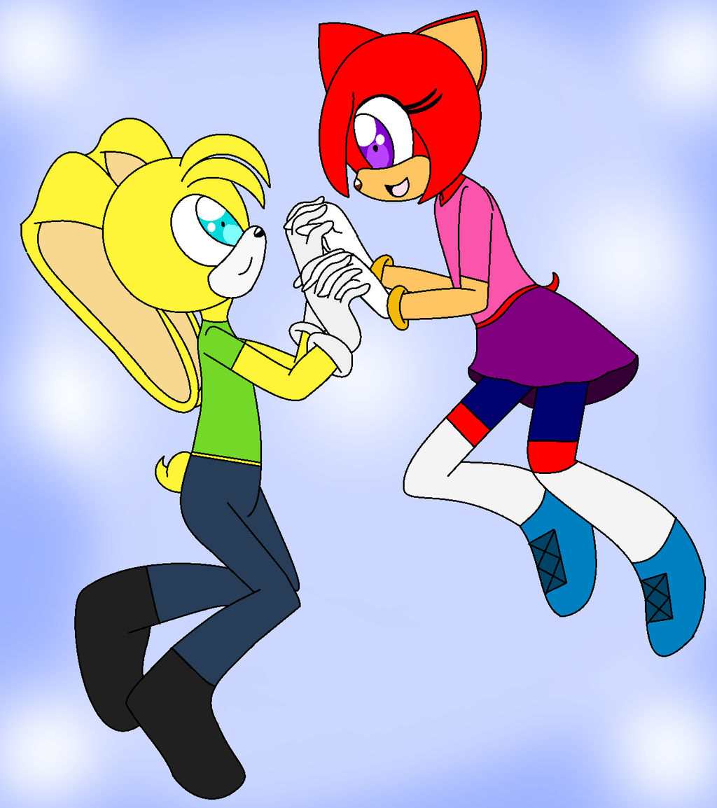 Sam The Rabbit And Cathy The Hedgehog by Poppyberry on DeviantArt