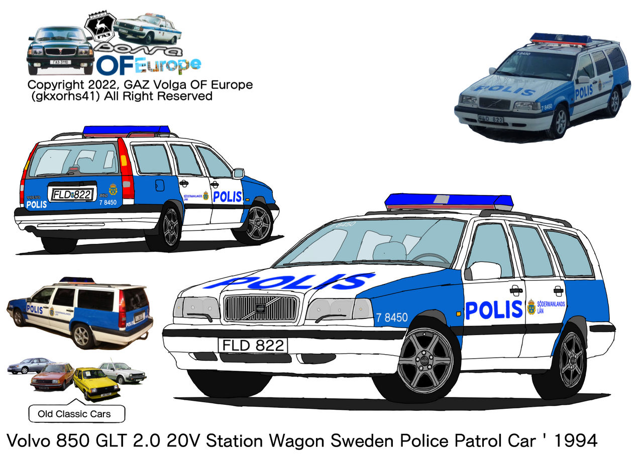 94 Volvo 850 SW Sweden Police Car By Volga41 On DeviantArt 94-volvo-850-sw-sweden-police-car-by-volga41-on-deviantart