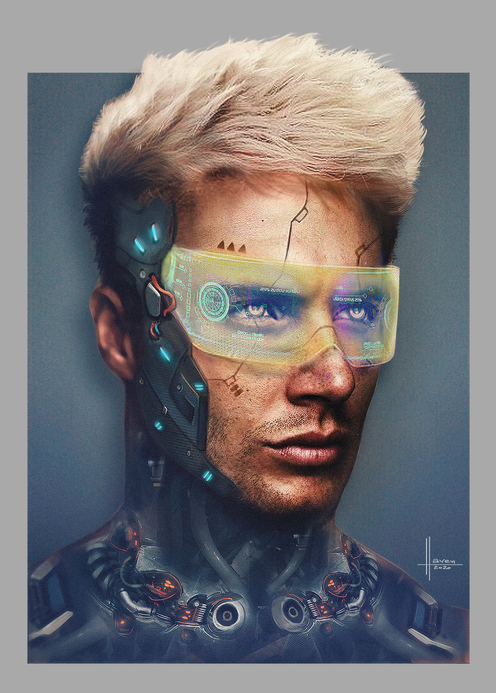 Cyberpunk Guy by AceRanger17 on DeviantArt