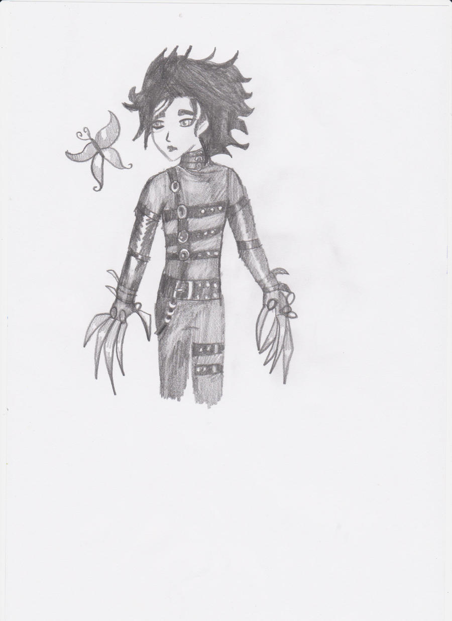 Anime Edward Scissorhands by Snarlwolf on DeviantArt