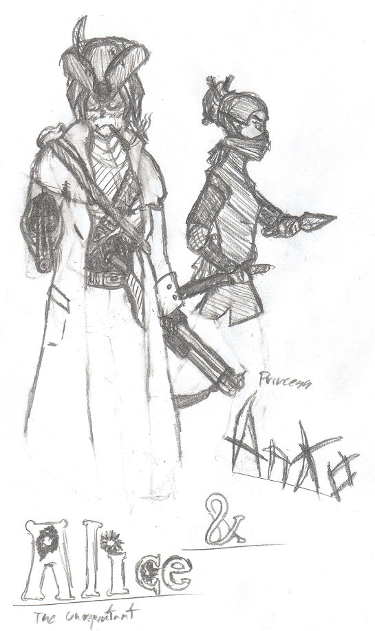 Pathfinder: Alice and Anko by ResidualRose on DeviantArt