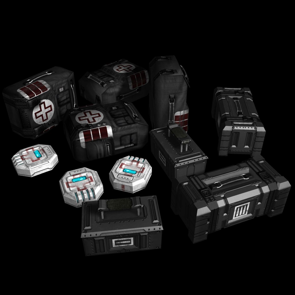 Medikits and Ammunition