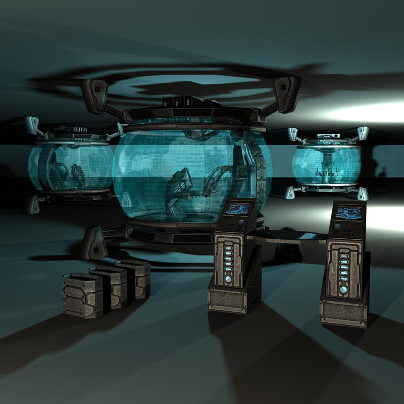 Turret Holosphere + Consoles