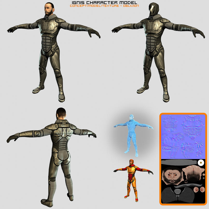 Ignis Character Model by AStepIntoOblivion