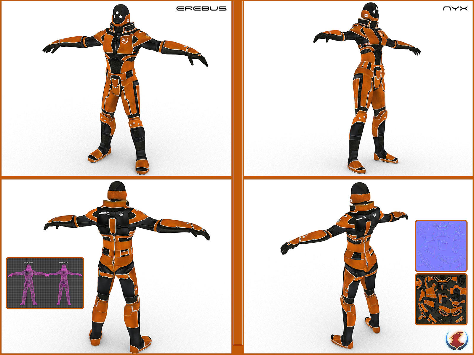 Erebus and Nyx Player models by AStepIntoOblivion