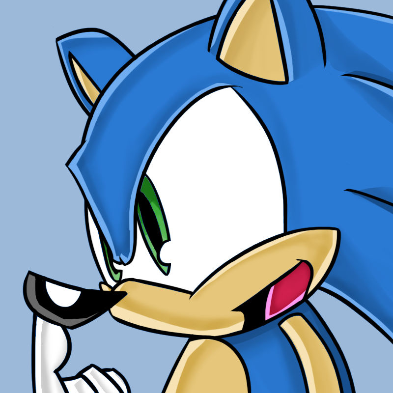 Sonic Profile Pic by bidoofgoo on DeviantArt