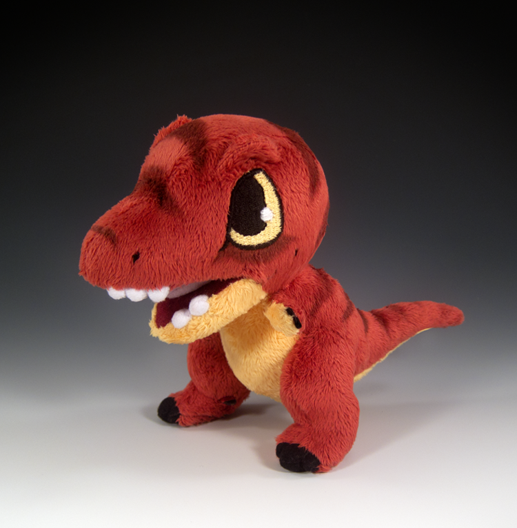 T-Rex Plush by caffwin on DeviantArt