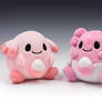 Chansey and Blissey Pokedolls