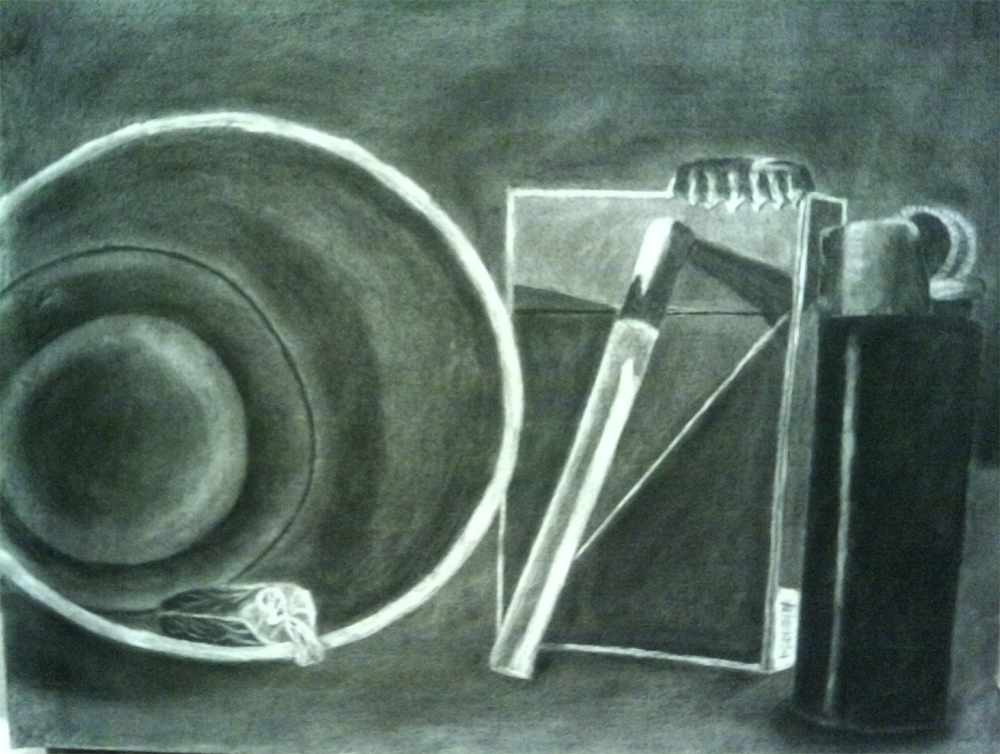 Drawing I Final - Reductive Still Life