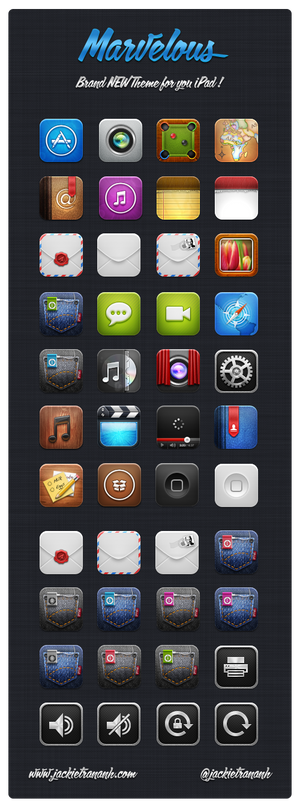 Marvelous iPad iOS 5 Theme