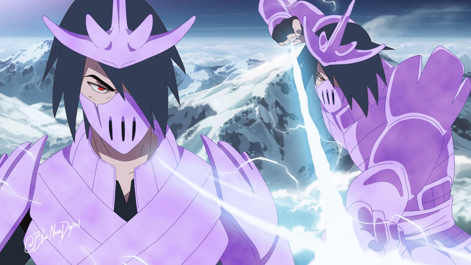 Sasuke Susanoo Armor Indra s Arrow Artwork By OfficialBlueNova On sasuke-susanoo-armor-indra-s-arrow-artwork-by-officialbluenova-on