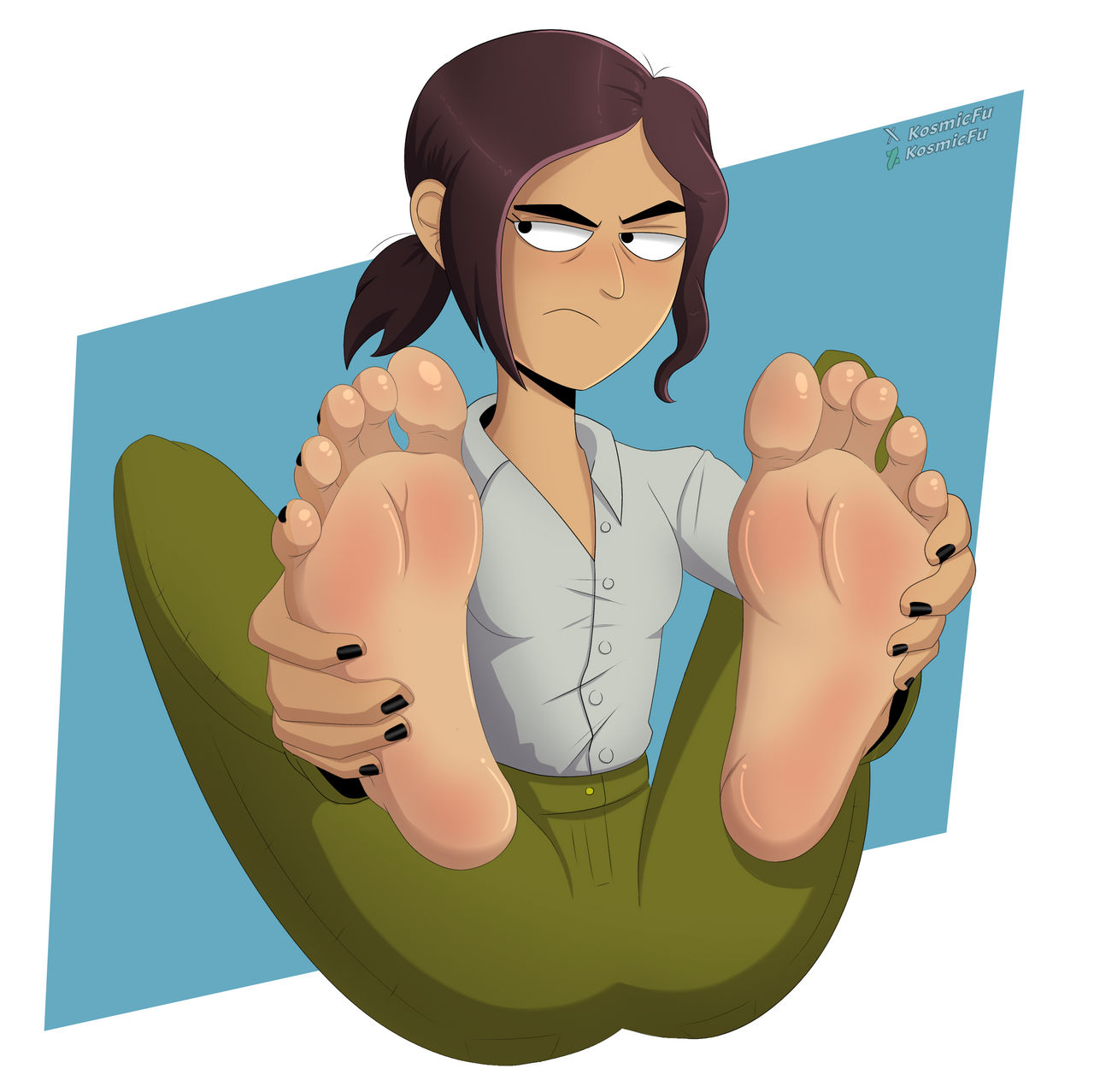 Raegan Riddley Reagan Ridley soles by KosmicFu on DeviantArt