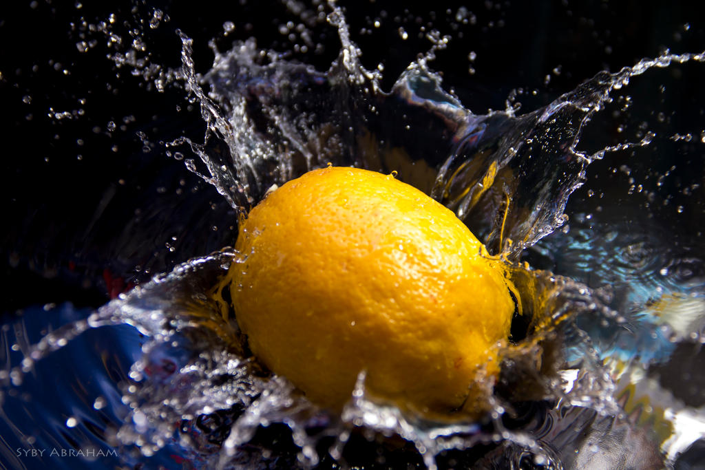 Splashed Lemon Lemon Splash by sybyabraham on DeviantArt