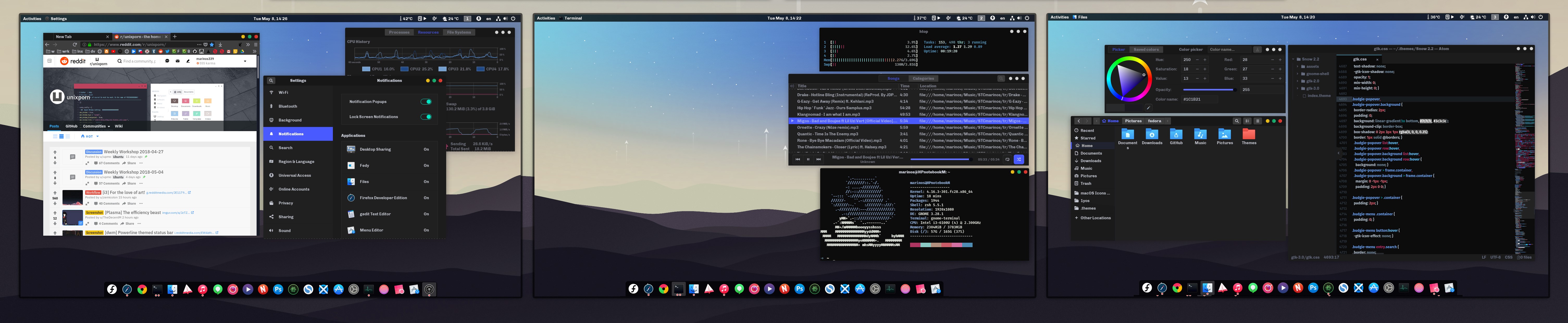 snow-midnight-gtk by marinos339 on DeviantArt