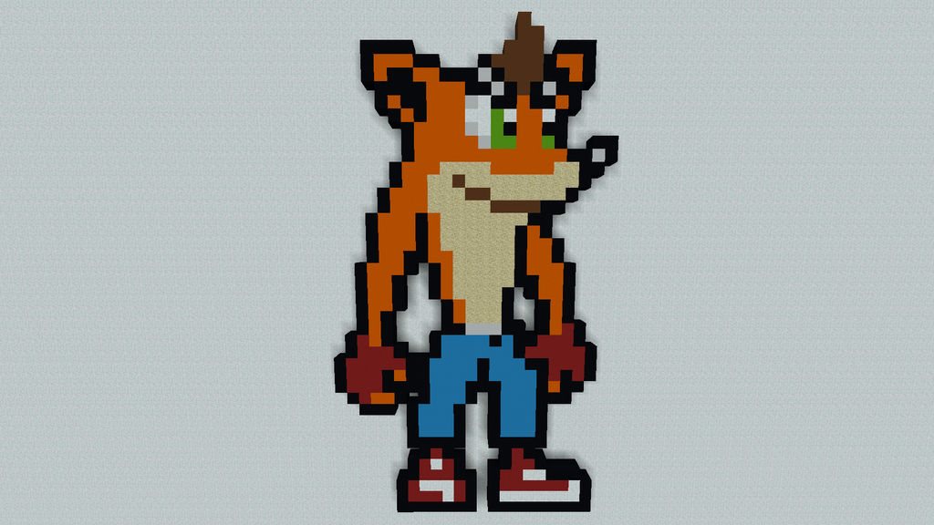 View 29 Minecraft Crash Bandicoot Pixel Art View 29 Minecraft Crash Bandicoot Pixel Art