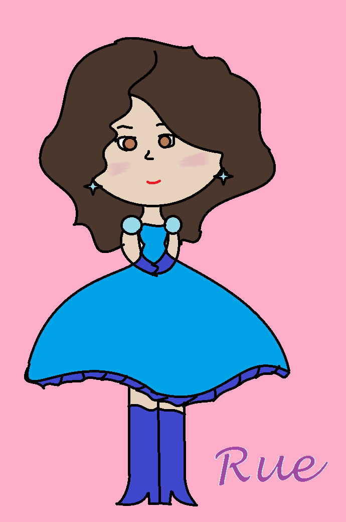 An Old Fanart Of Rue from The Hunger Games by BelladonnaVonChrist on ...