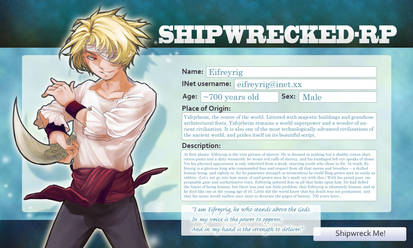 Shipwrecked: Eifreyrig