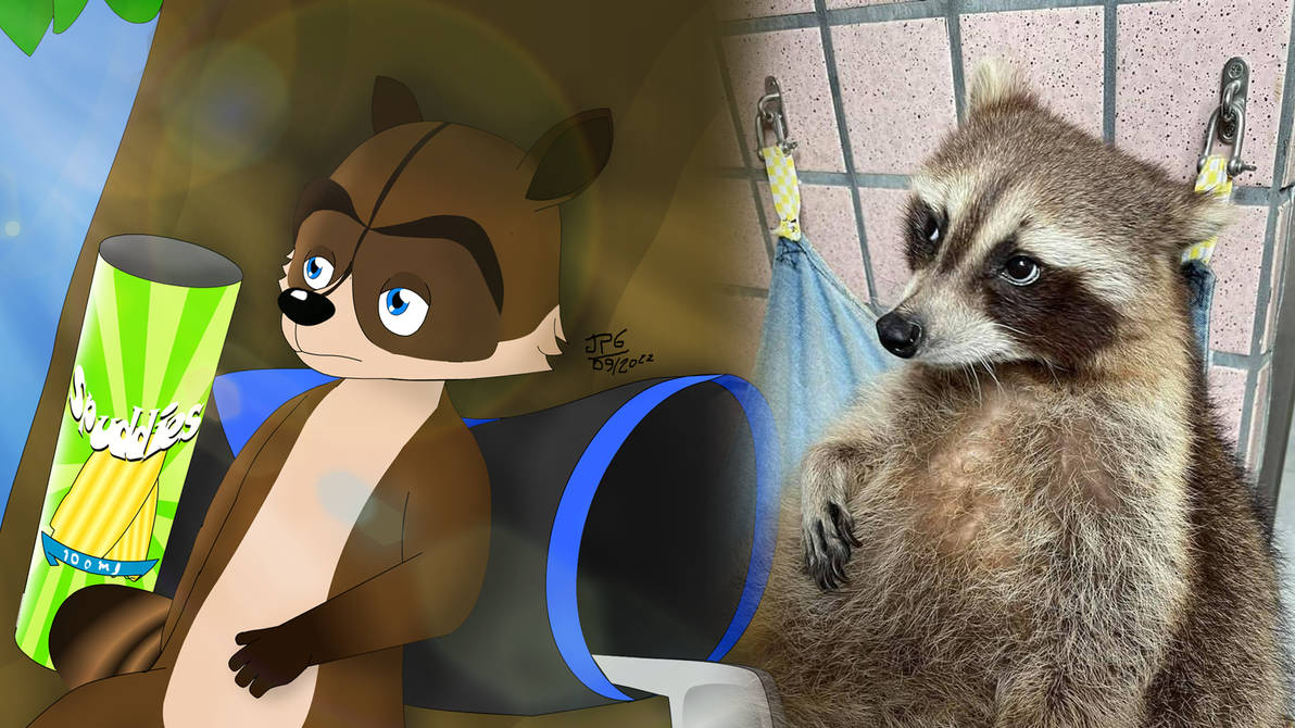 RJ after eating some Spuddies by joaopedro4856 on DeviantArt