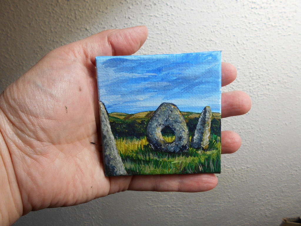 Pocket Painting - Standing Stones