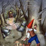 Gnome in the woods