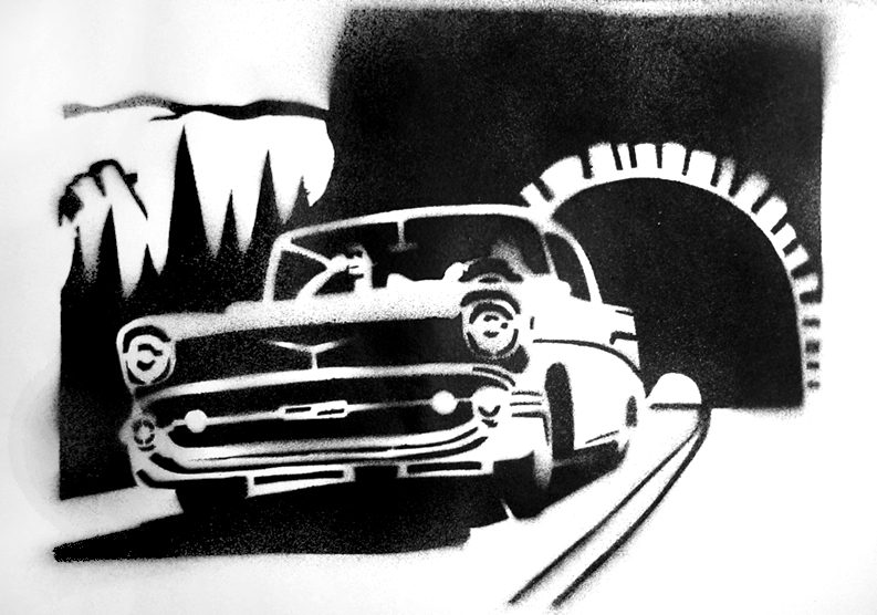 Chevy Stencil