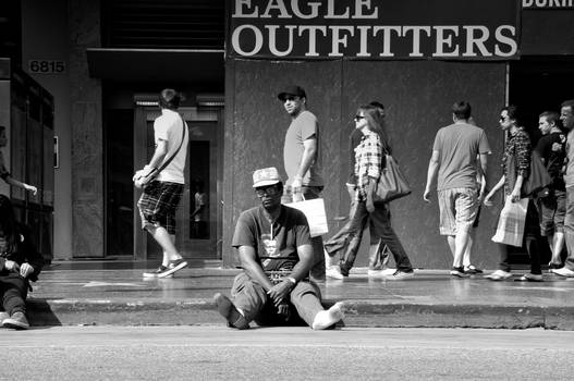 musician in street