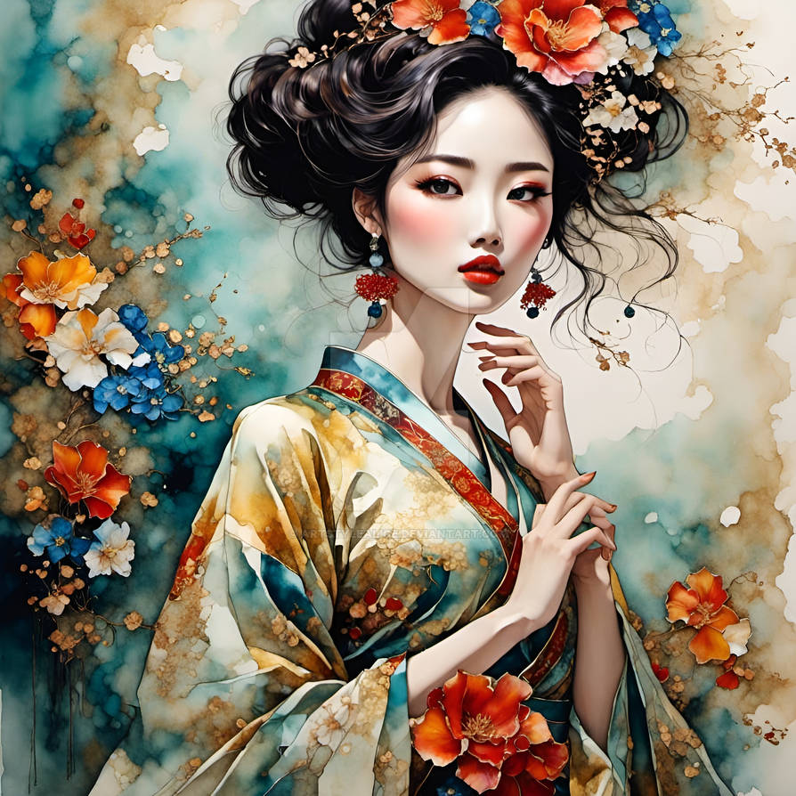 Korean beauty by ArtStyleAlice on DeviantArt