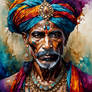 Indian man portrait