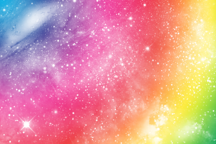 rainbow nebula wallpaper