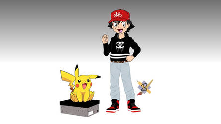 Ash Ketchum and Pikachu