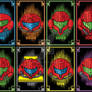 Metroid Helmets