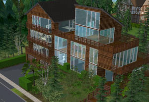 The Cullens House on The Sims