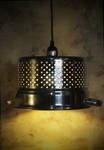 Steamer Basket Hanging Light by ClassicRedo