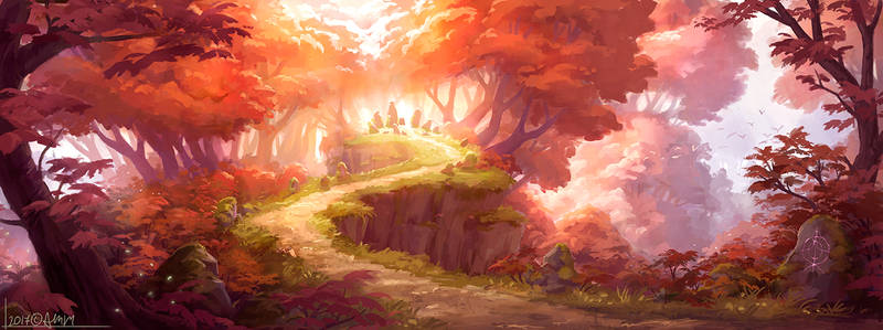 forest(gif) by sharandula on DeviantArt in 2023