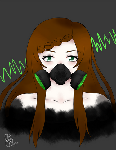 Gas Mask Girl