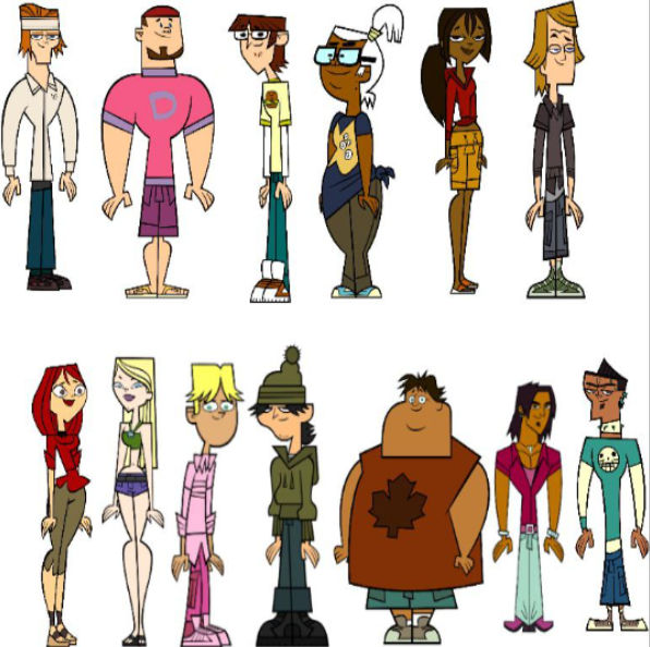 Total Drama Cast Members Redesign by Jsteen03 on DeviantArt
