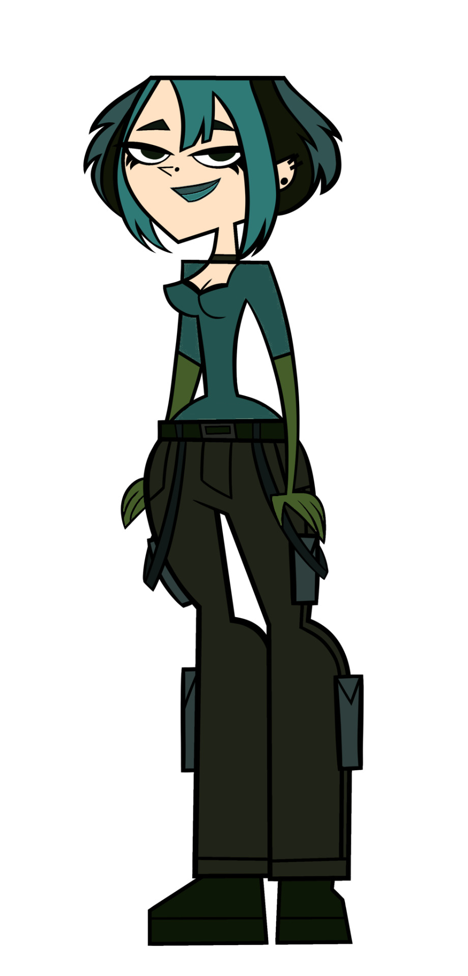 Total Drama - Gwen (New Design) by Jsteen03 on DeviantArt