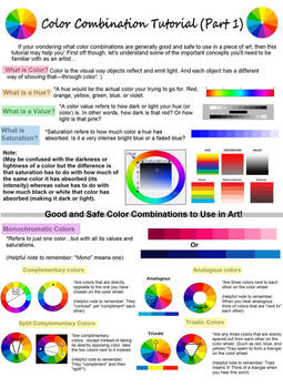 Color Combination Tutorial (Part 1)