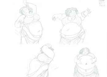 Fat Belly Dancer - Page 1