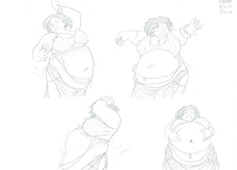 Fat Belly Dancer - Page 1