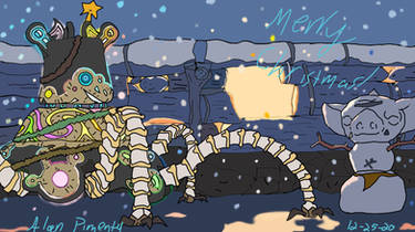 Botw Festive Christmas Guardian (Merry Christmas!)