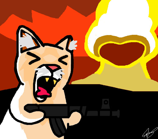 Gatito Rambo Gato Rambo by DylanBrandon-444 on DeviantArt