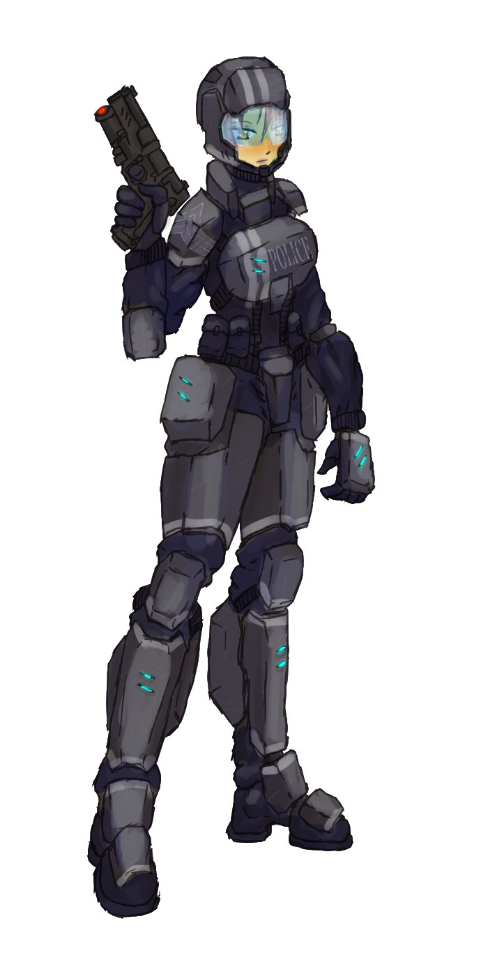 Police concept by RailgunTogepi on DeviantArt