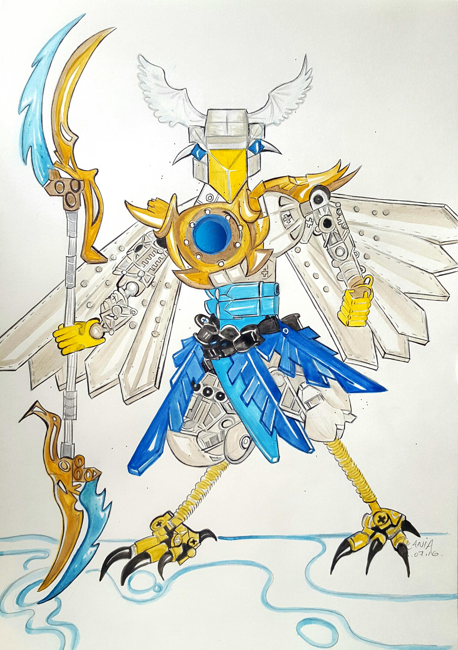 Fan art - Eris - Robot. Lego Eagle